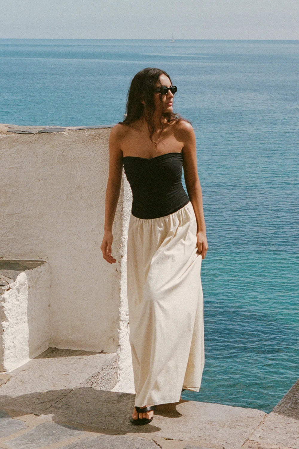 Sant Roc Maxi Dress Black Milk