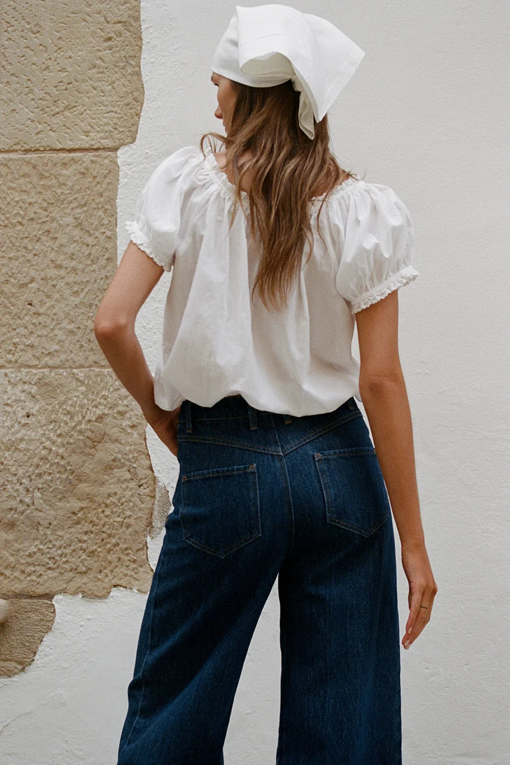 Quinta Wide Jean Dark Indigo