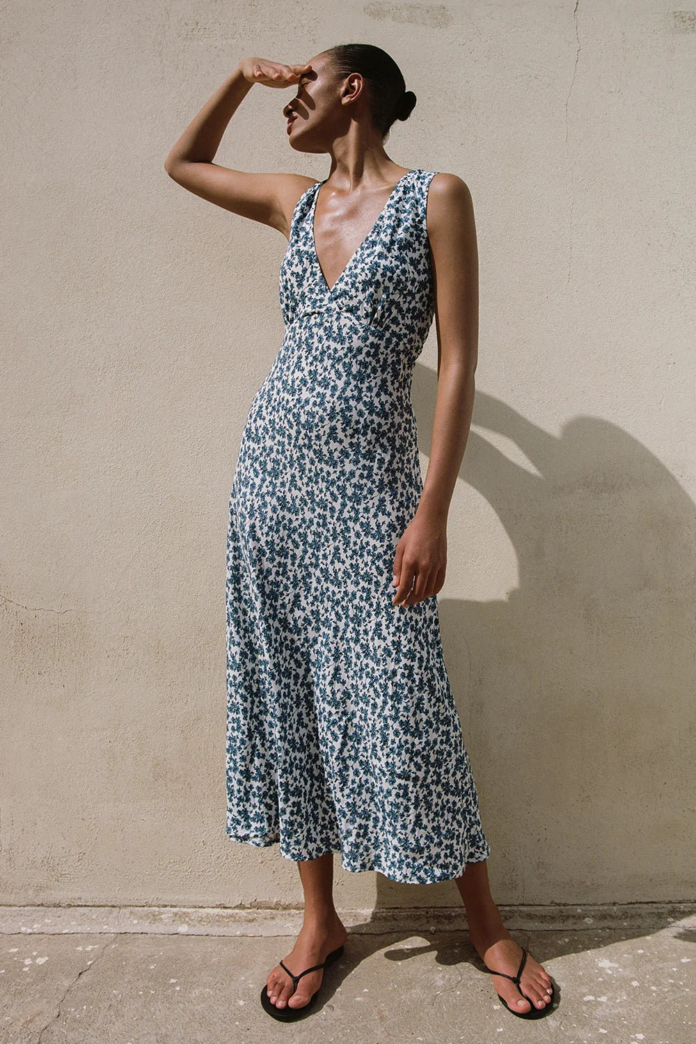 Look 5: Jardin Midi Dress