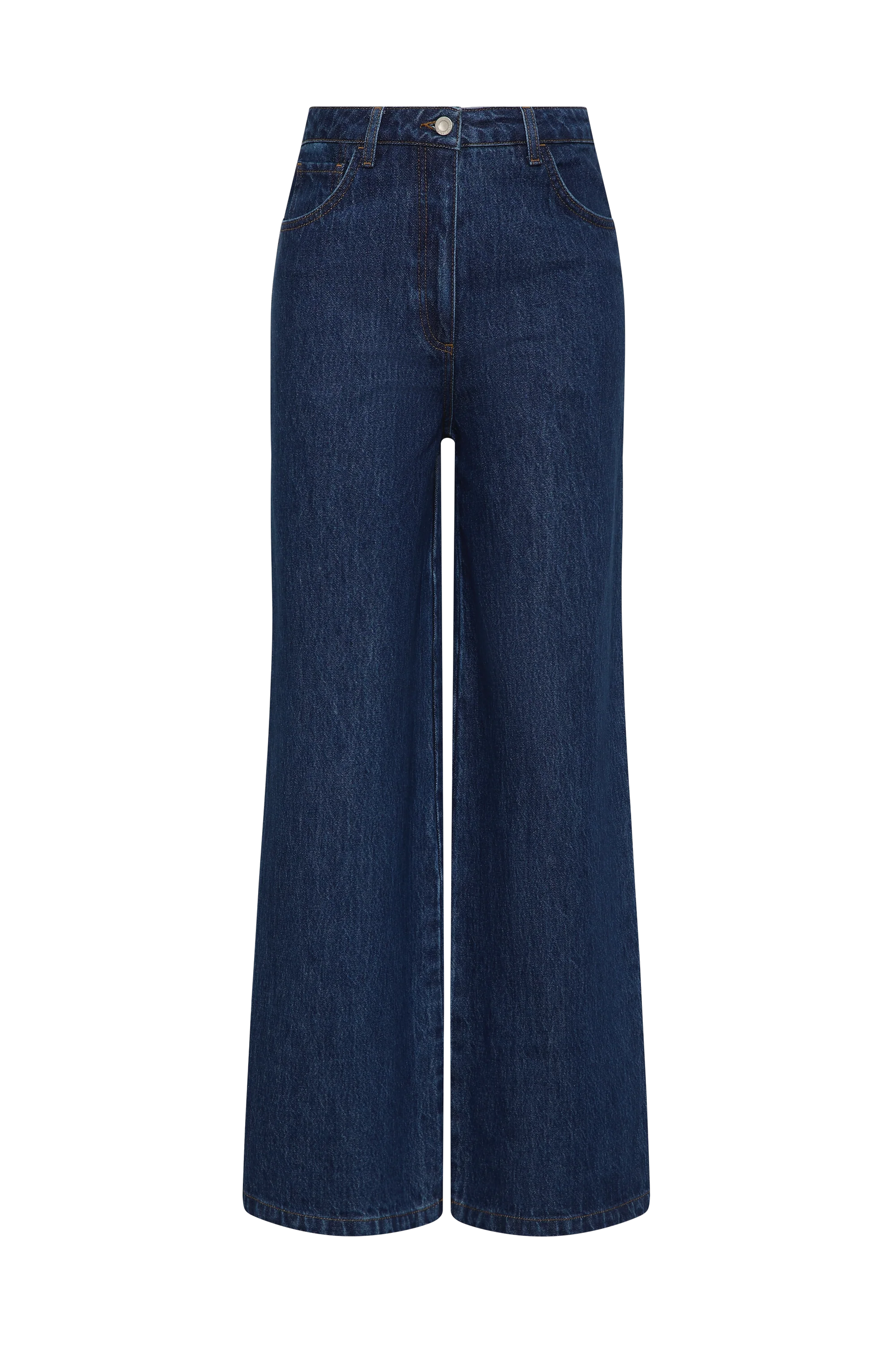 Quinta Wide Jean Dark Indigo