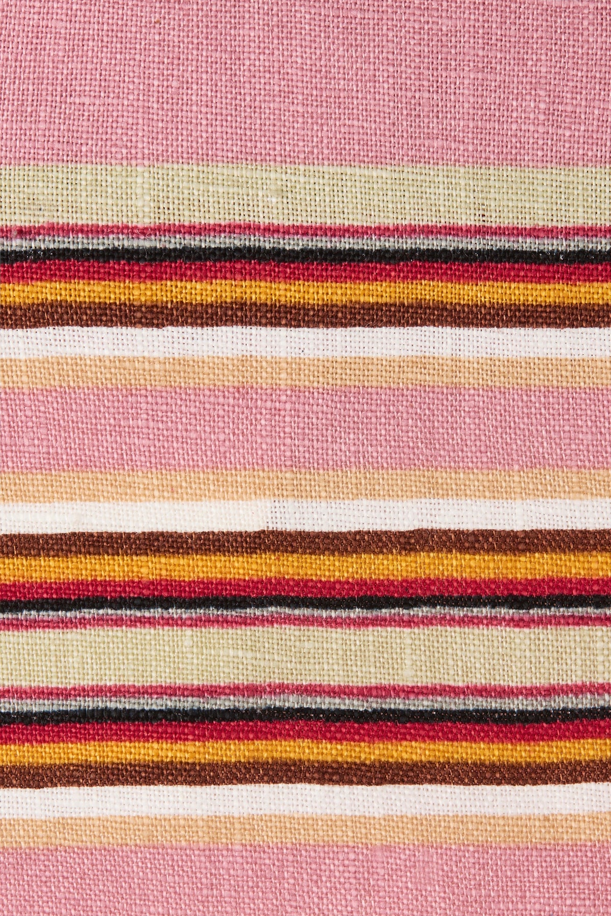 Yolina Maxi Dress Barragan Stripe Dusty Mauve - Final Sale