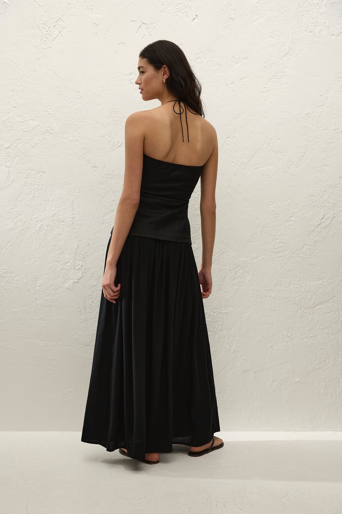 Notte Maxi Dress Black - Final Sale
