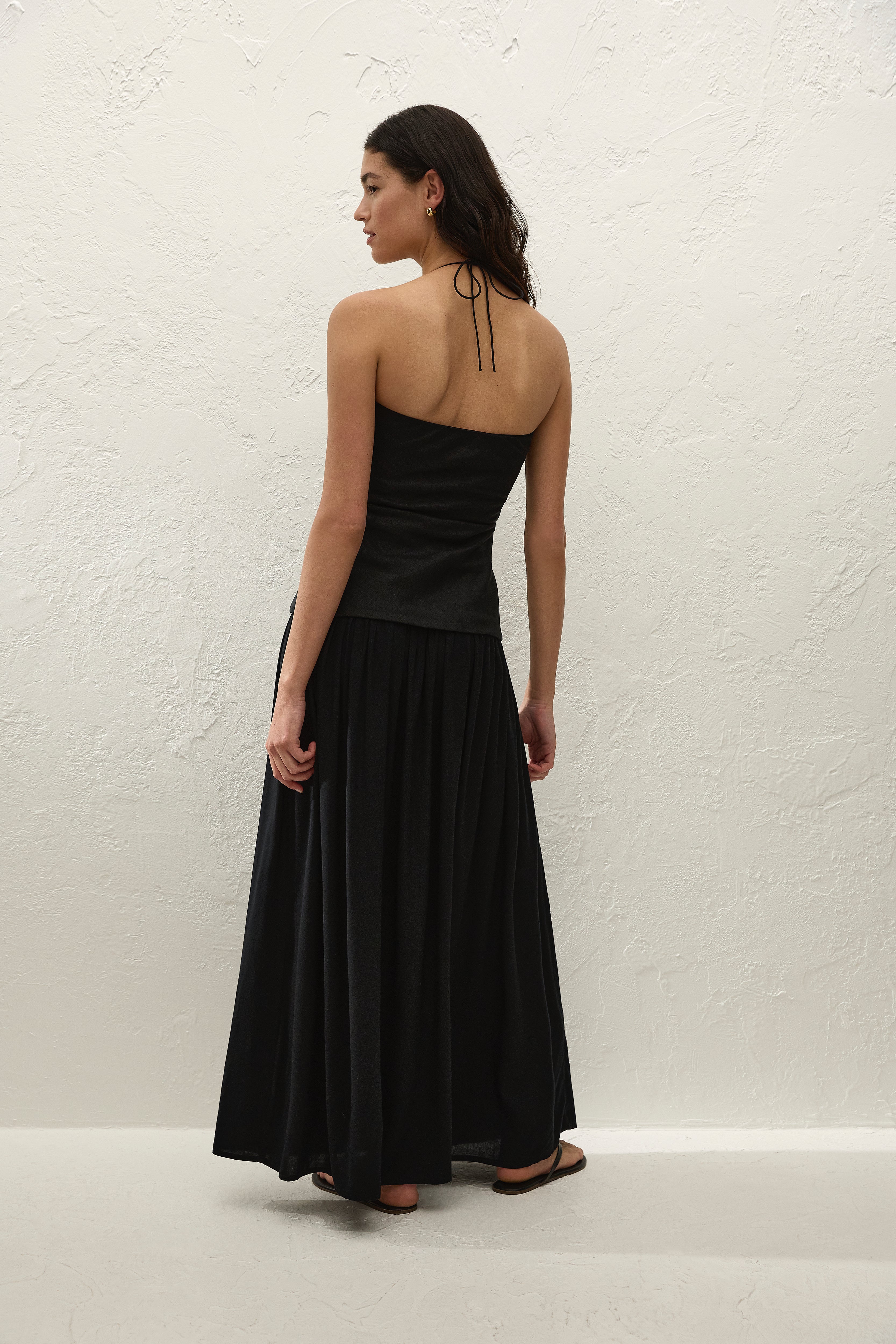 Notte Maxi Dress Black - Final Sale