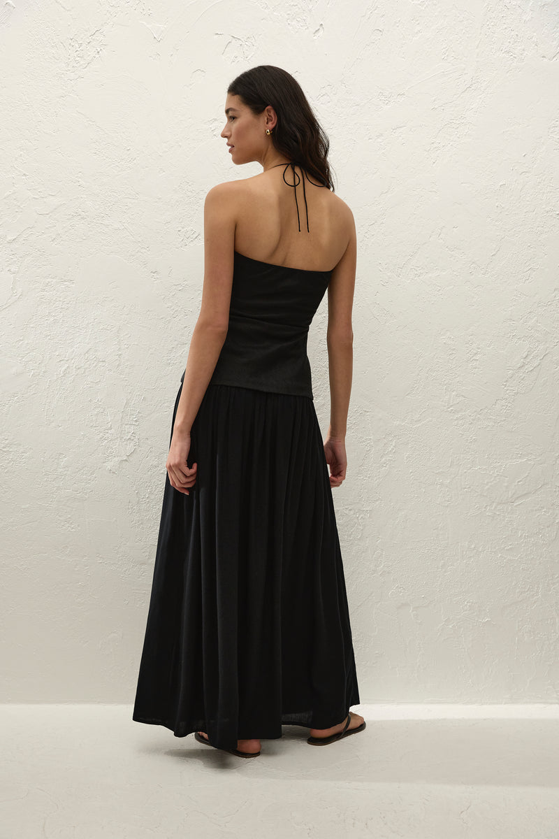 Notte Maxi Dress Black - Final Sale