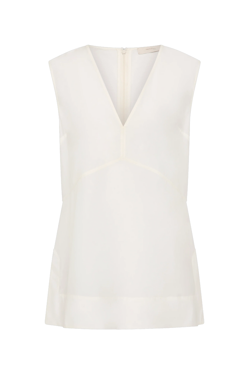 The Tunic Top White