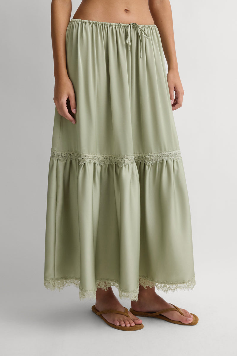 Reina Skirt Pistachio