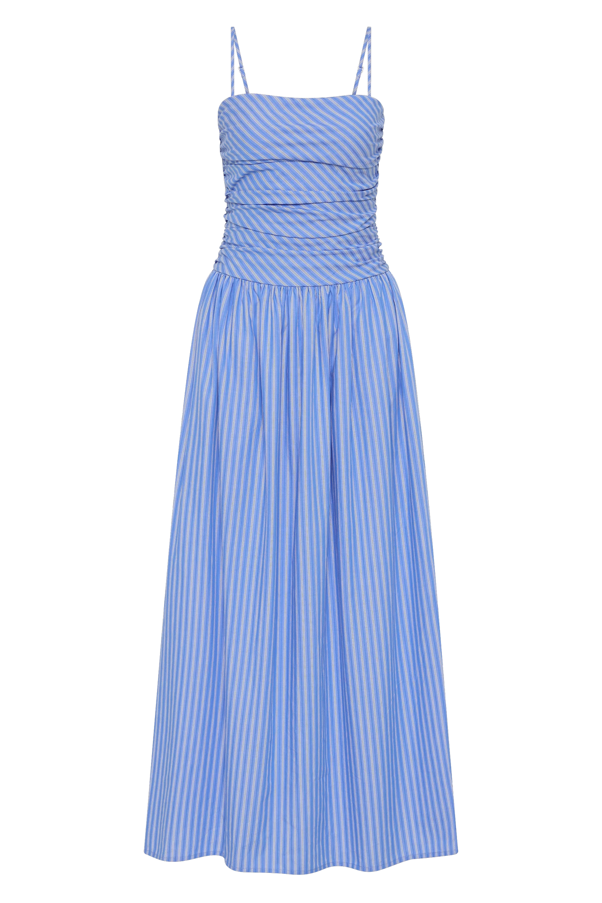 Portlligat Maxi Dress Joao Stripe Azulejo Blue