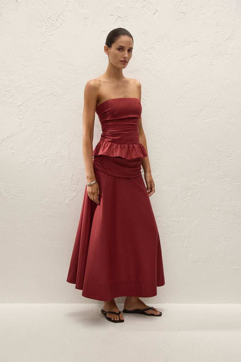 Simone Top Porto Red