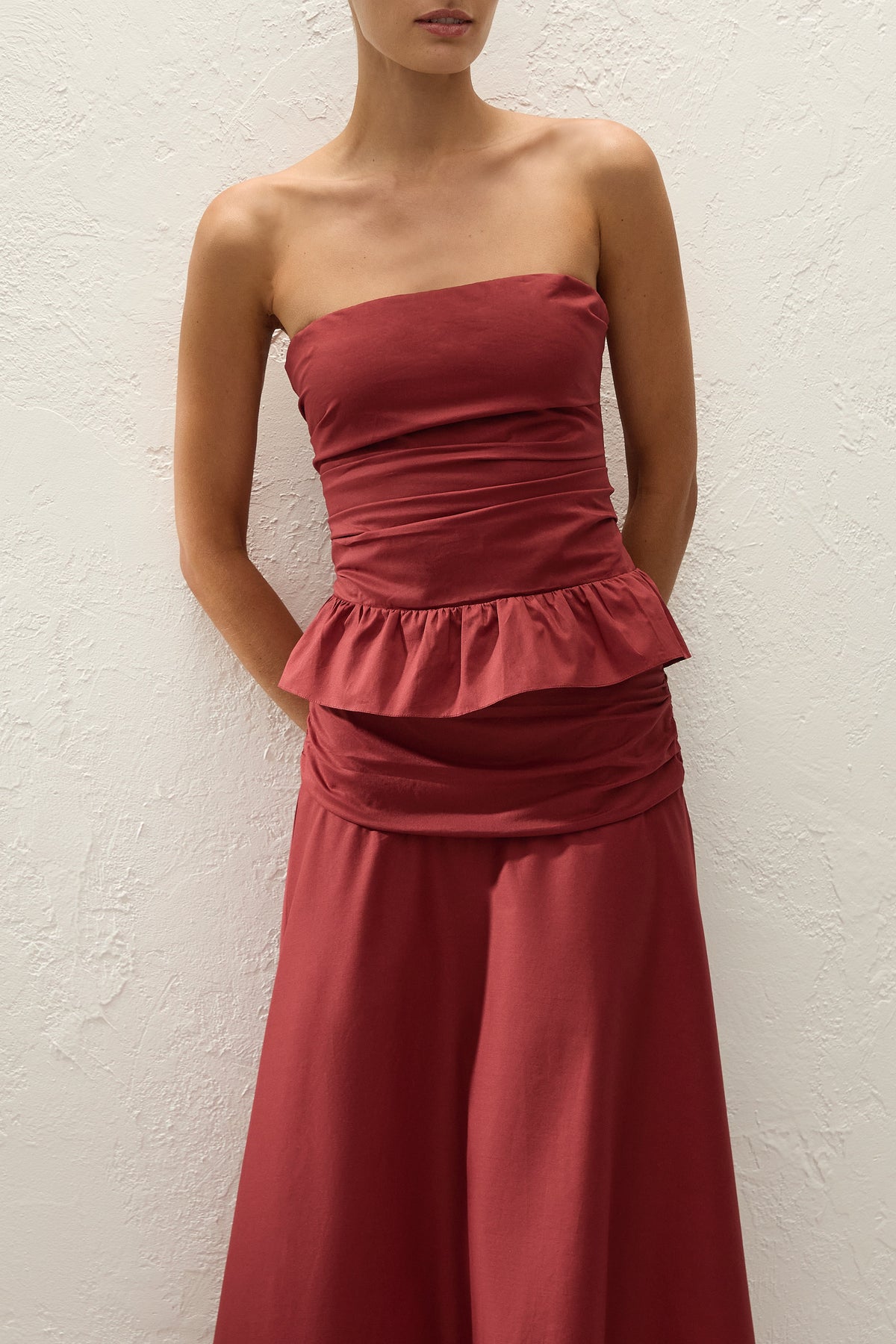 Simone Top Porto Red