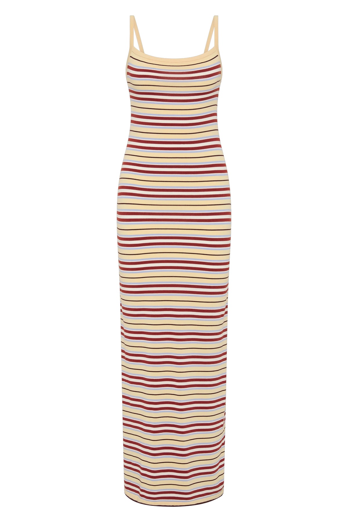 Doris Midi Dress Cila Stripe Butter