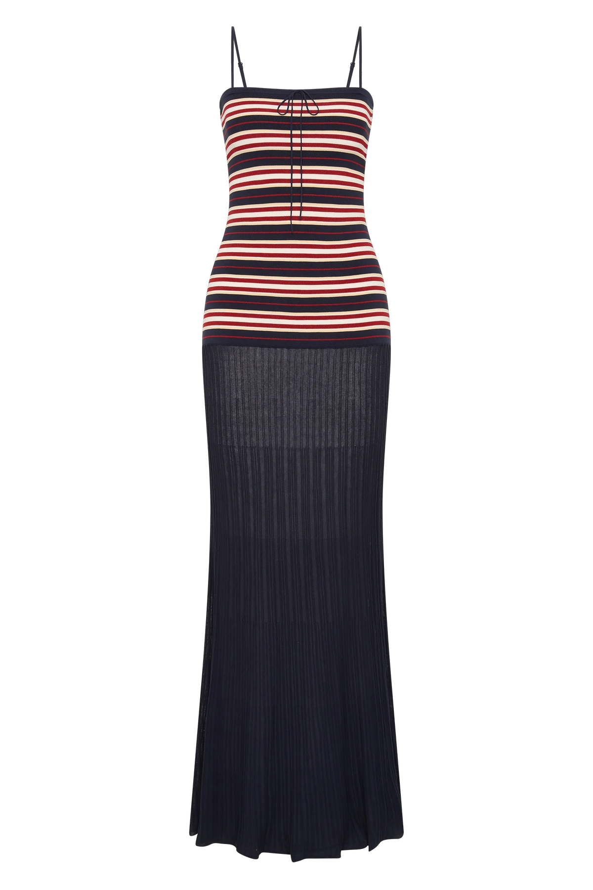 Doris Maxi Dress Cila Stripe Navy
