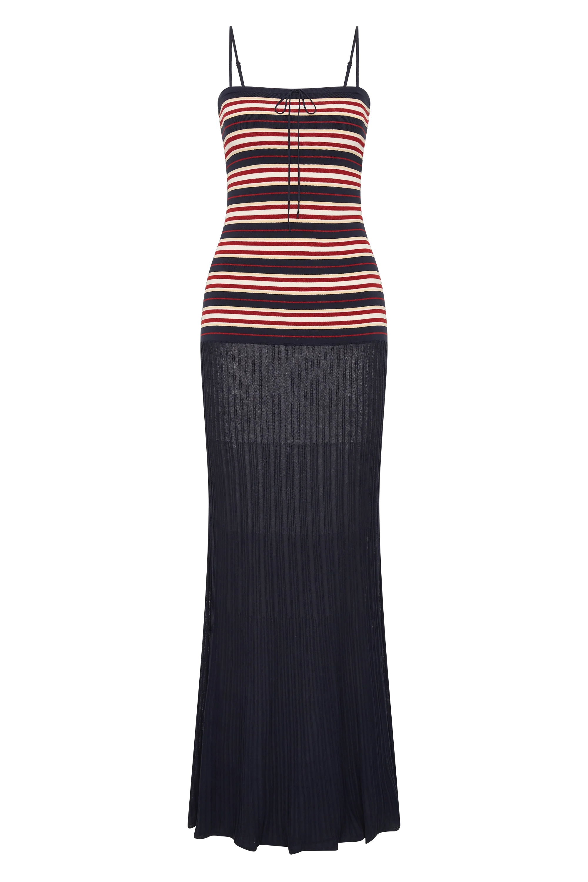 Doris Maxi Dress Cila Stripe Navy