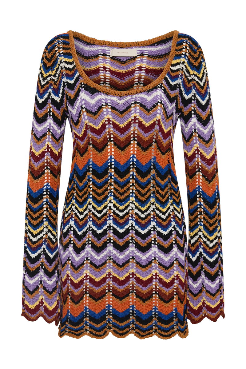 Sierra Mini Dress Cadaquès Stripe
