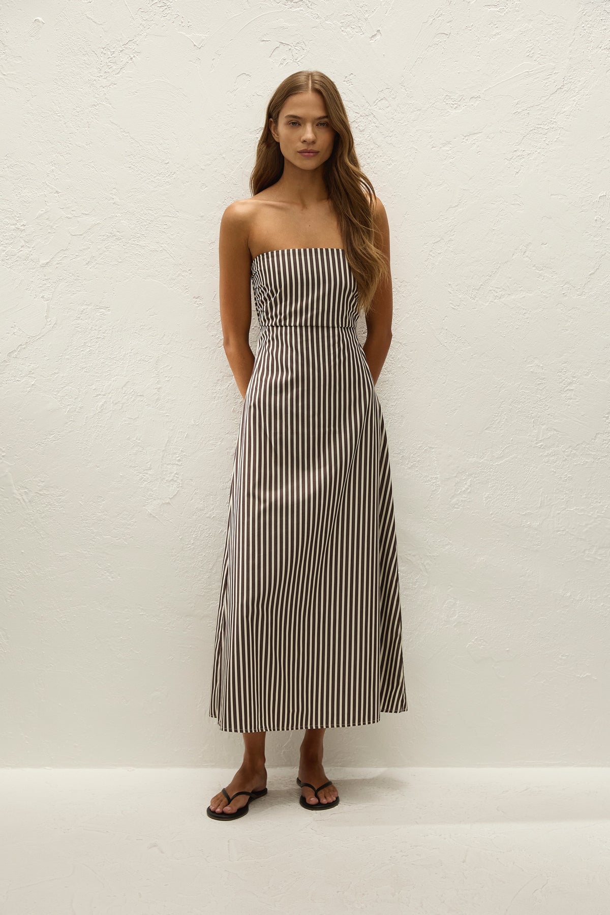 Casimiro Midi Dress Rita Stripe Port