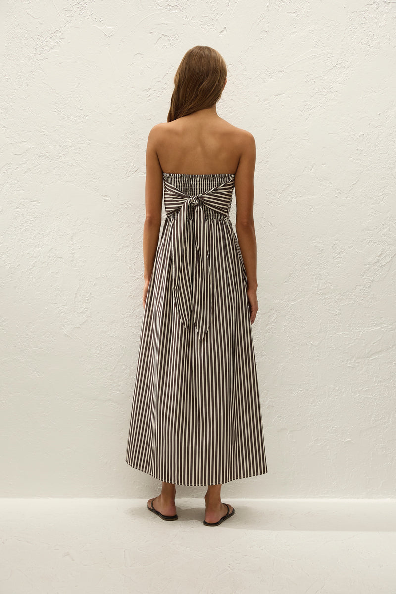 Casimiro Midi Dress Rita Stripe Port