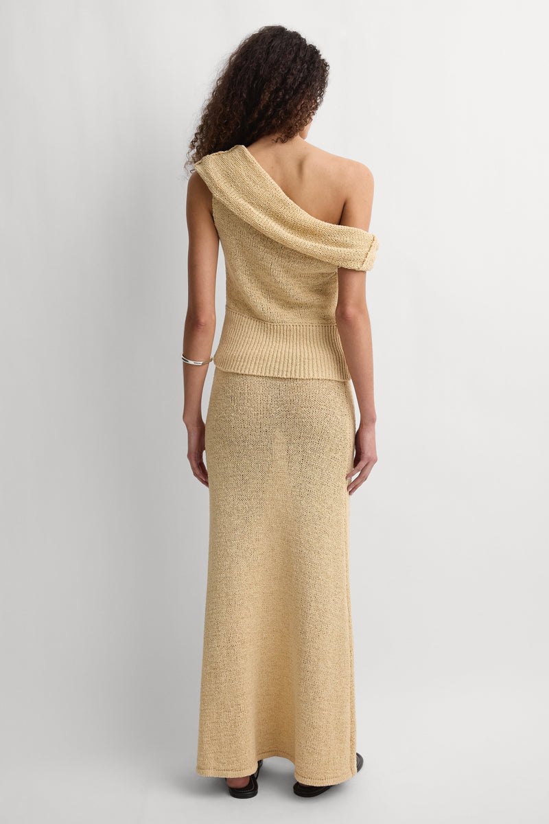 Ellise Top Faded Butter