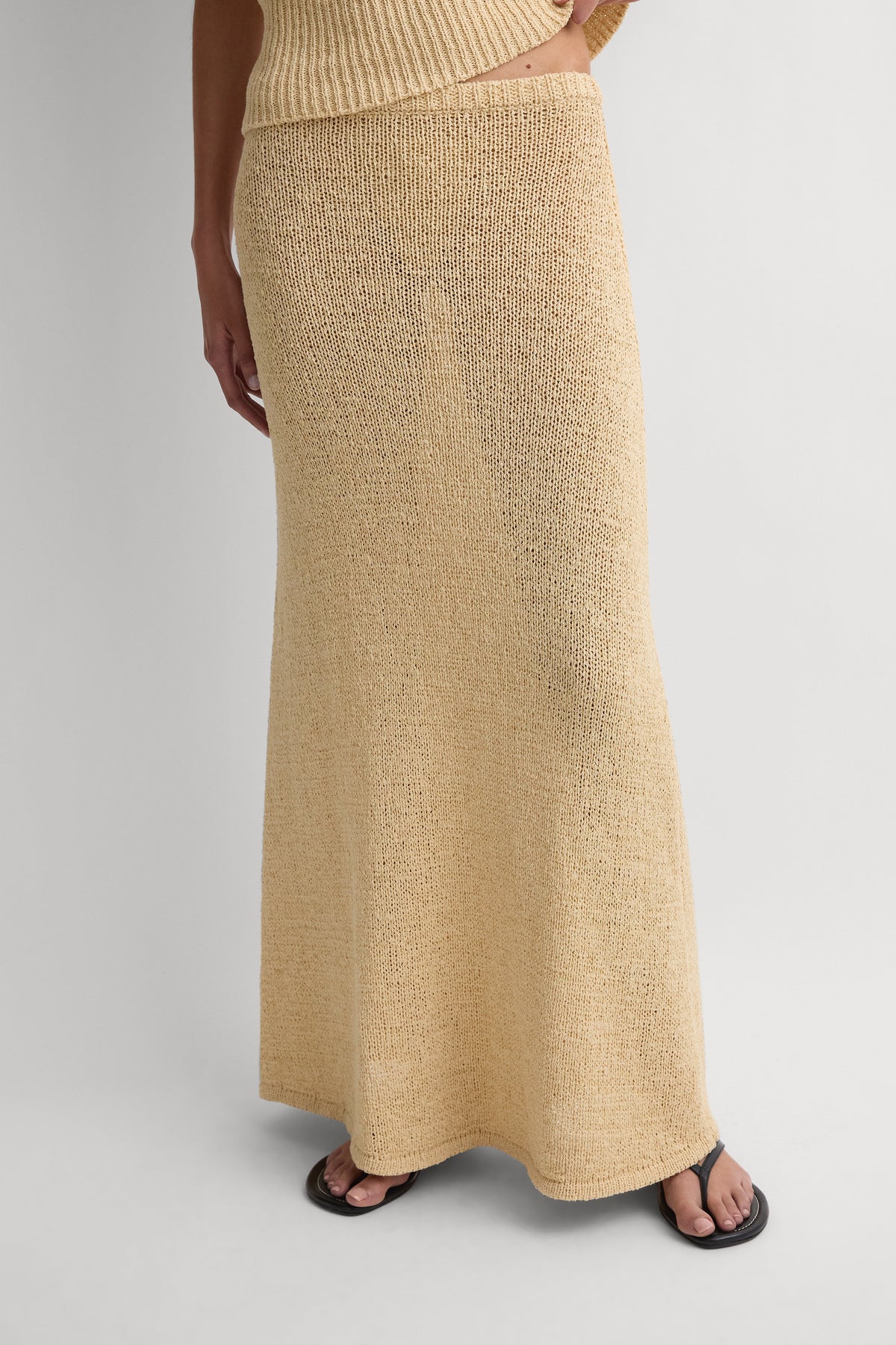 Micah Skirt Faded Butter