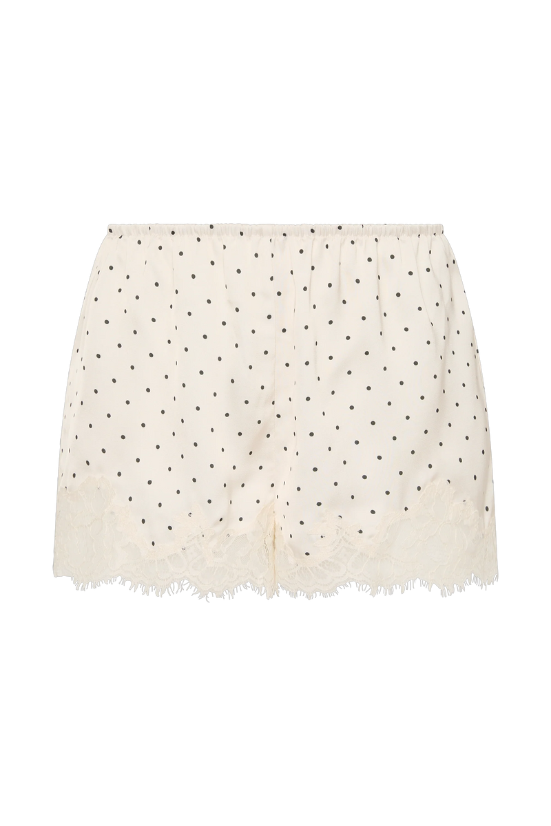Marisol Short Polka Dot Antique White