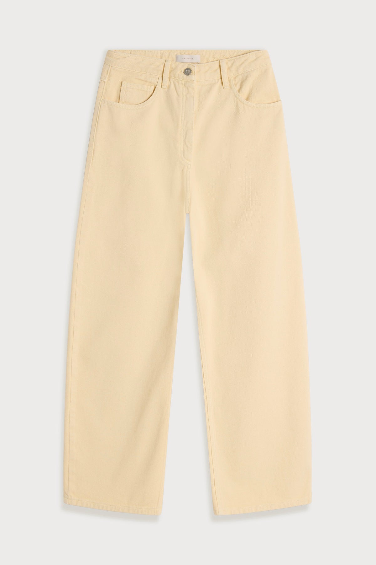 Malia Denim Pant Faded Butter