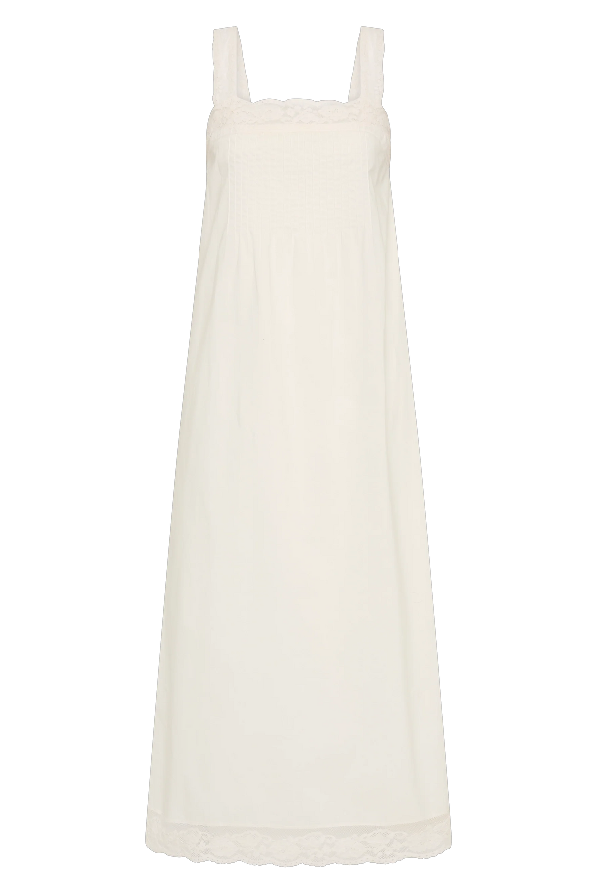 Cristina Midi Dress Mila Lace Ivory