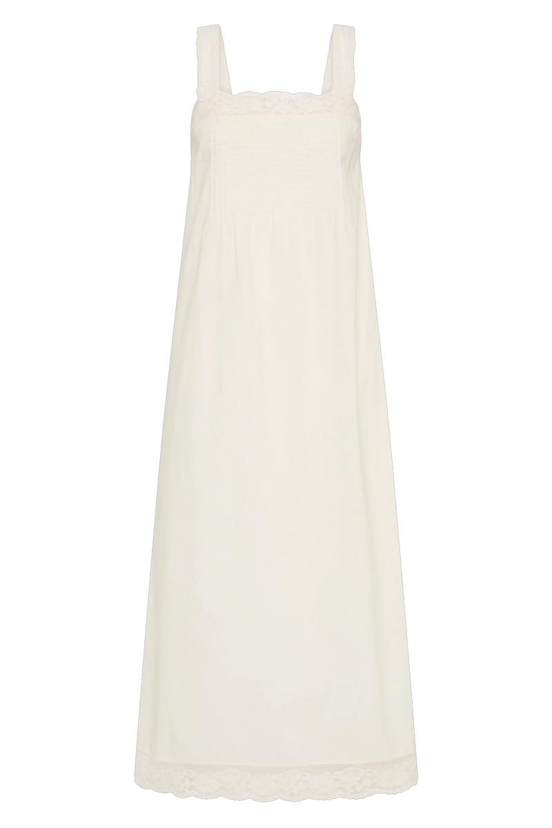 Cristina Midi Dress Mila Lace Ivory