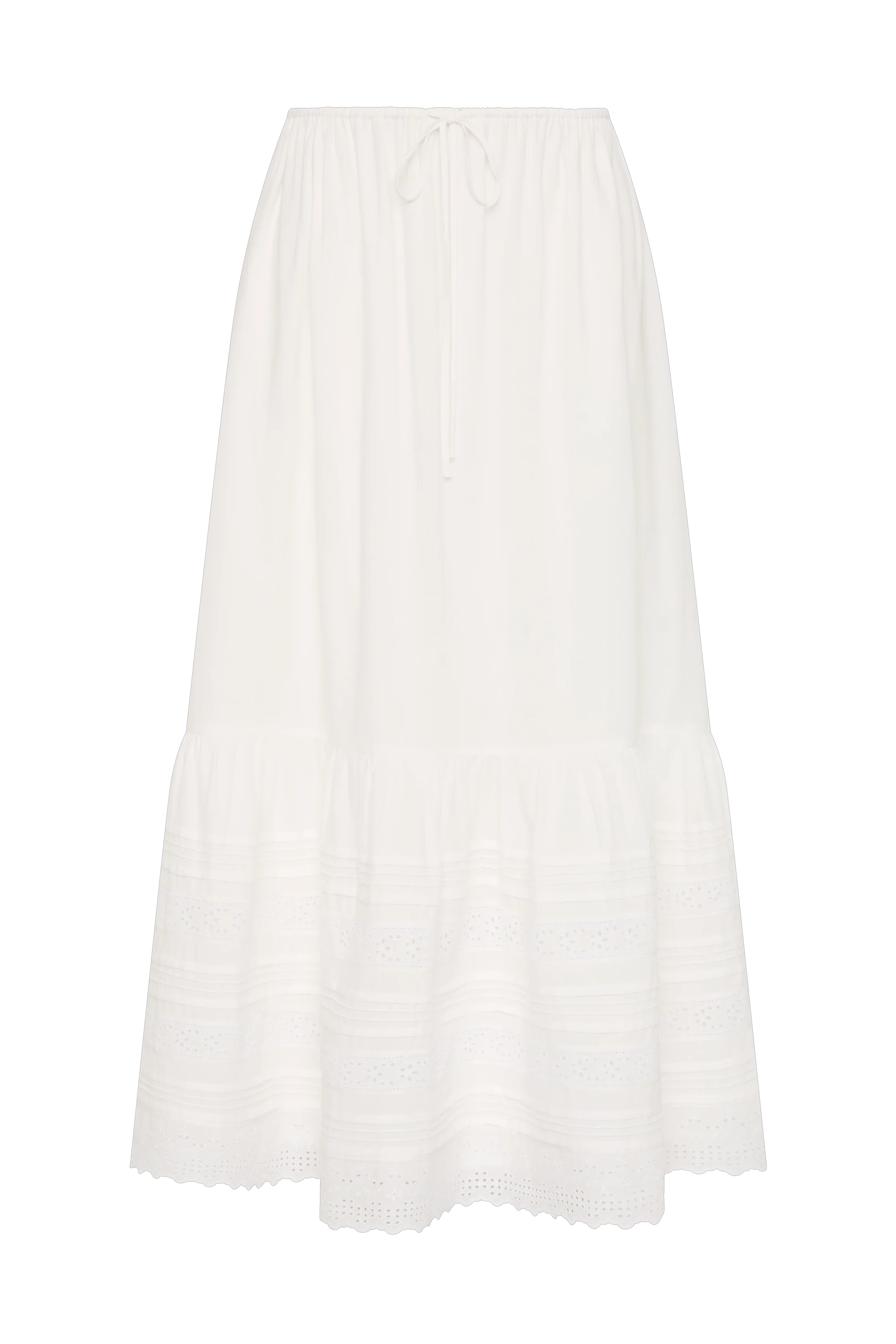 Dalila Skirt Fernanda Lace Antique White