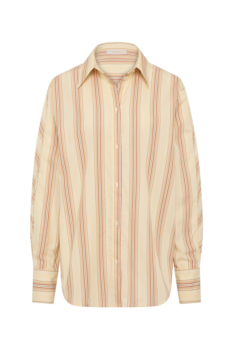 The Stripe Shirt Straw Stripe