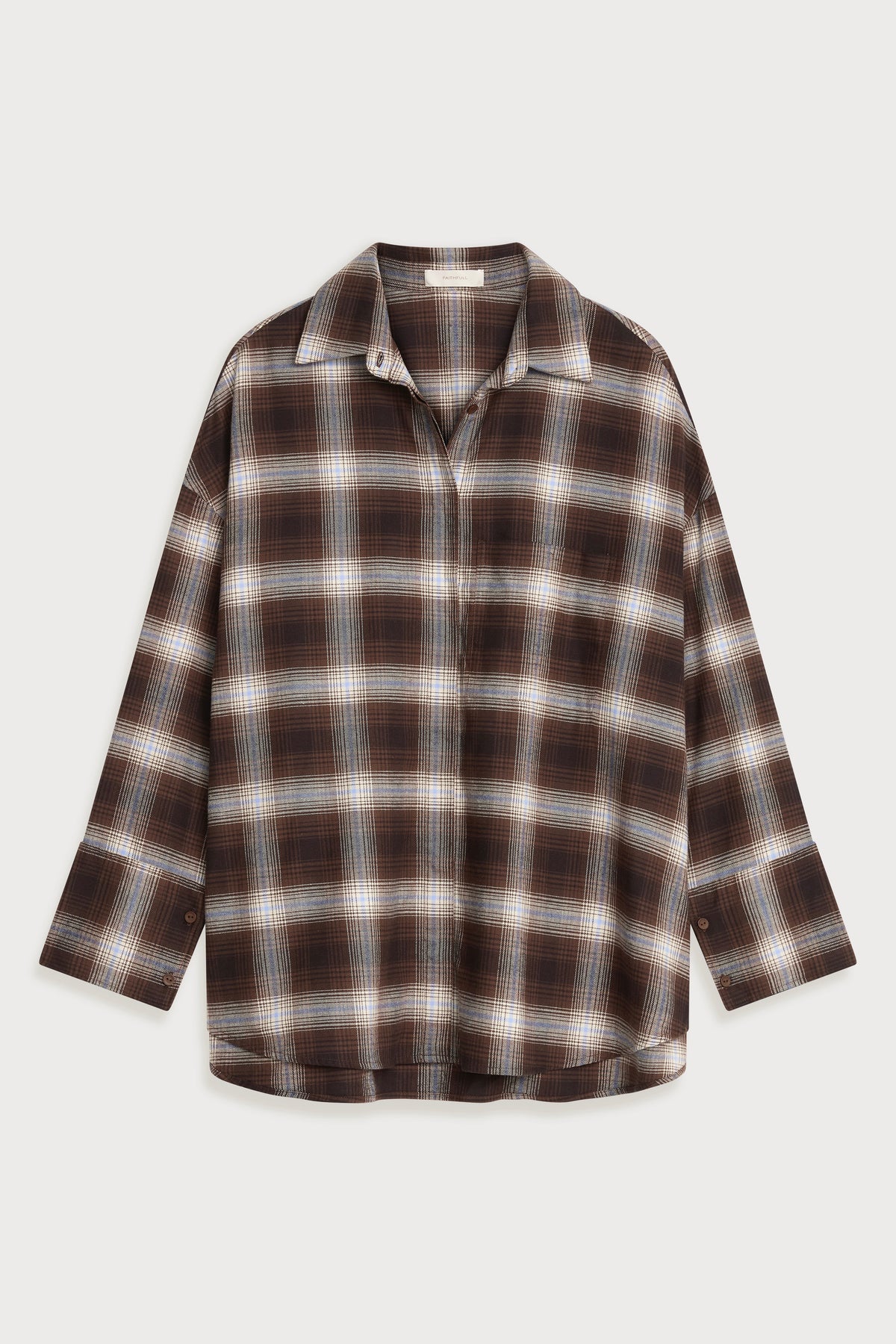 Clemente Shirt Cantilo Check Carob