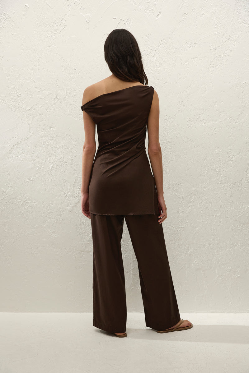 Cosima Top Espresso - Final Sale