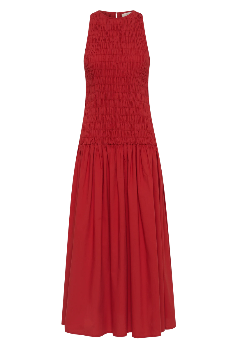 Sanchia Midi Dress Chilli