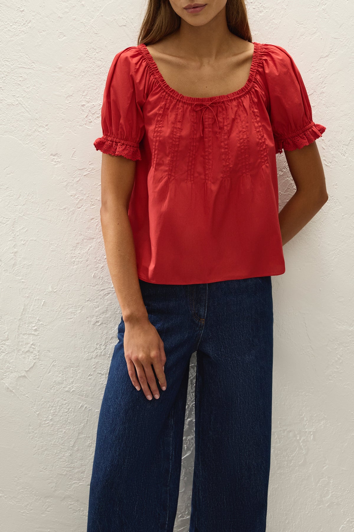 Jovita Top Red