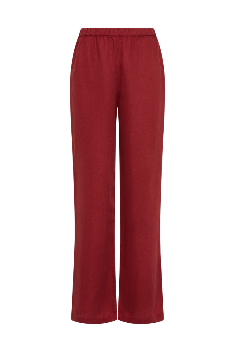 Varina Pant Porto Red