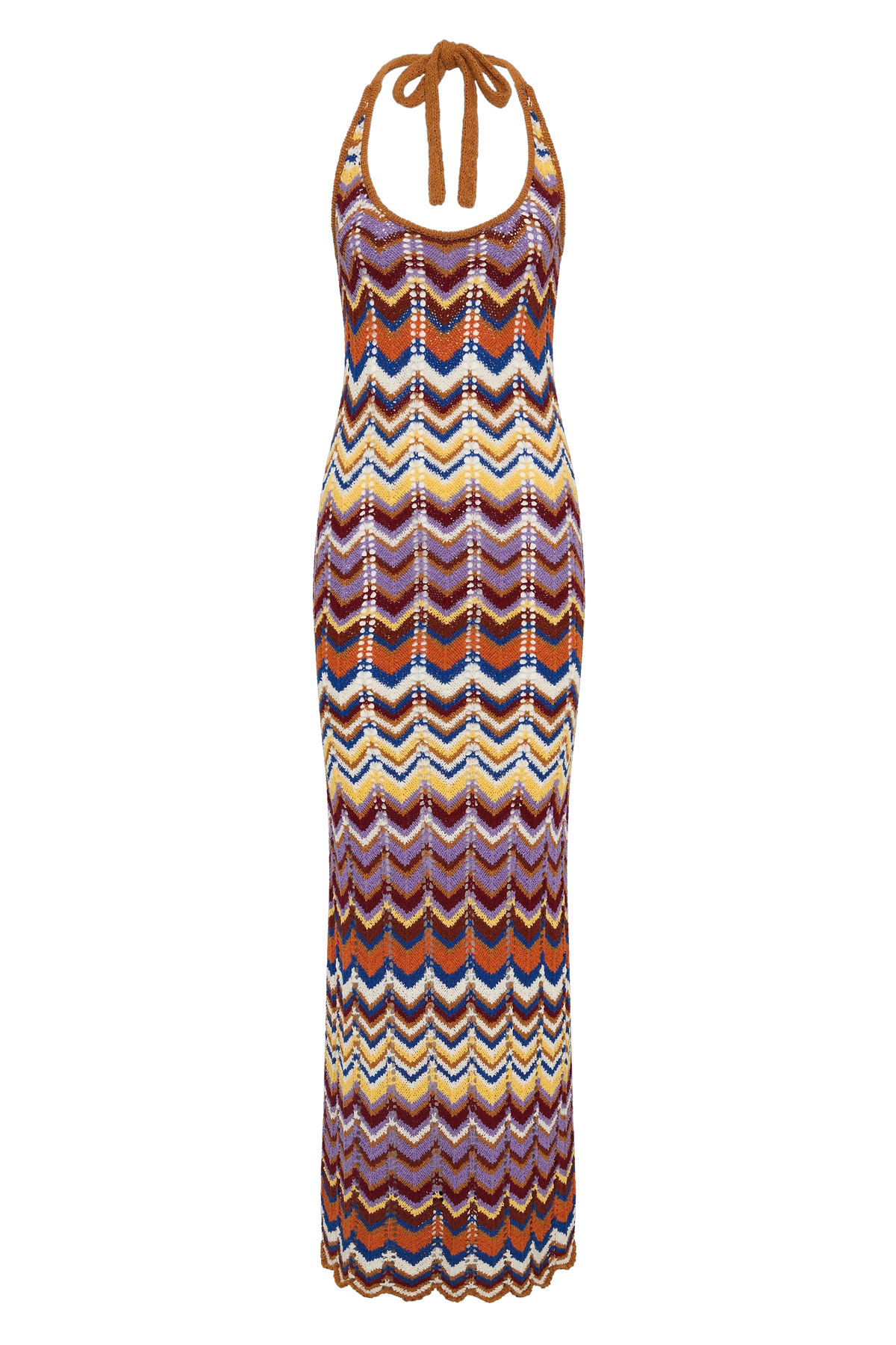 Elisa Maxi Dress Cadaquès Stripe