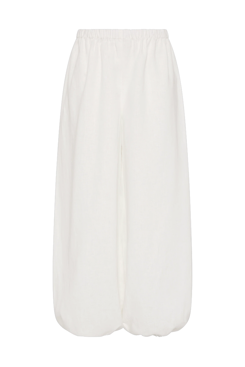 Kortez Balloon Pant White