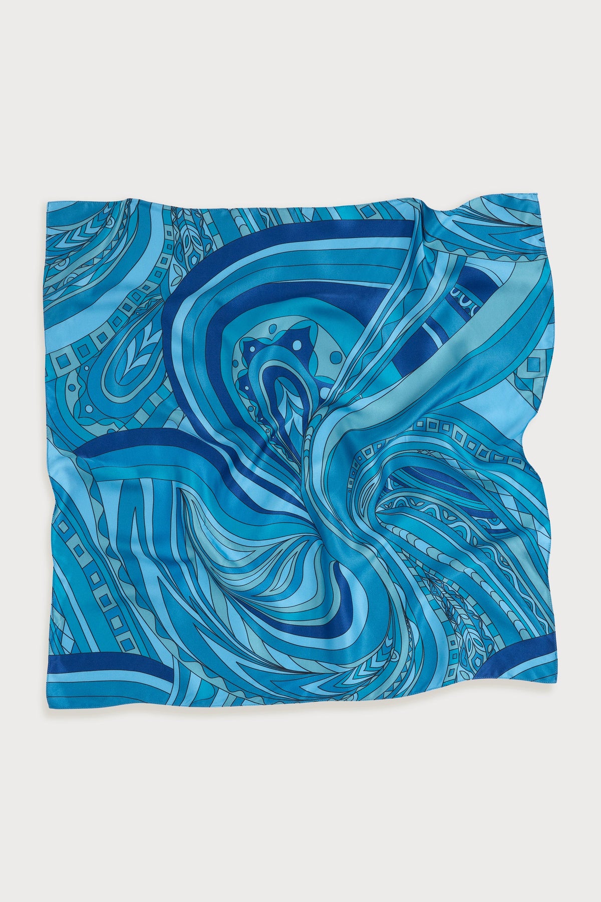 Soleil Head Scarf Lagunera Paisley