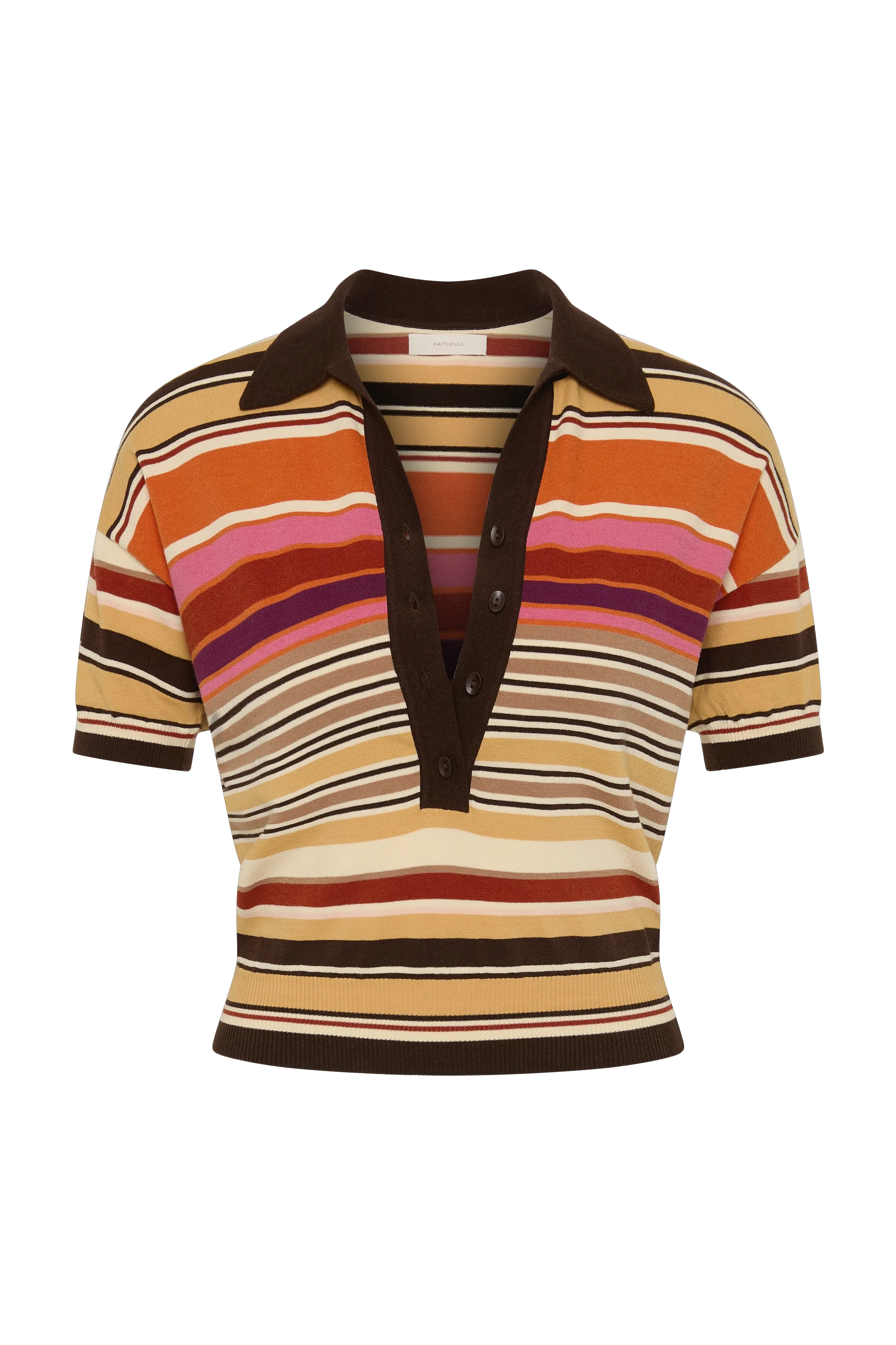 Sable Polo Shirt Murano Amber - Final Sale
