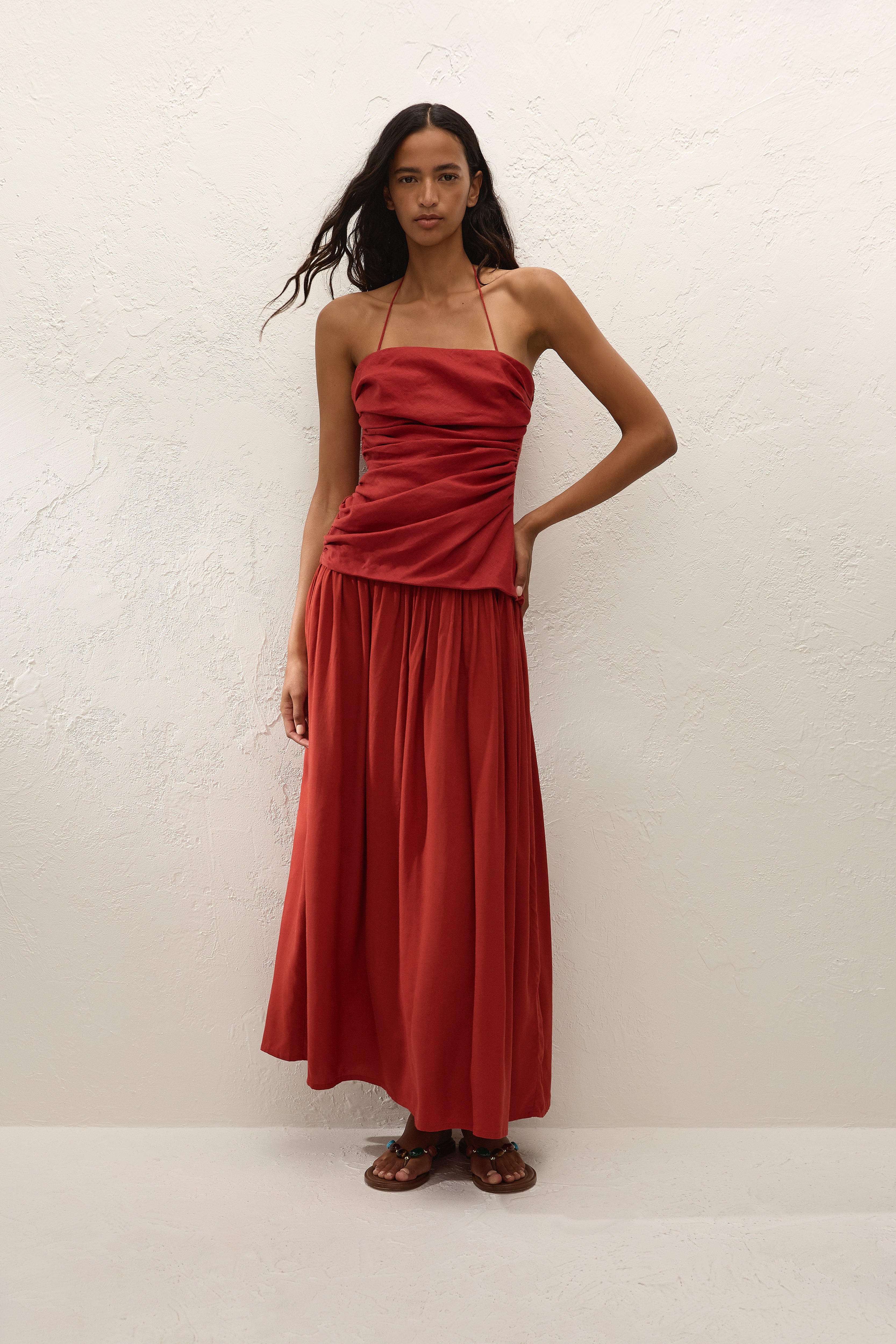Notte Maxi Dress Chilli