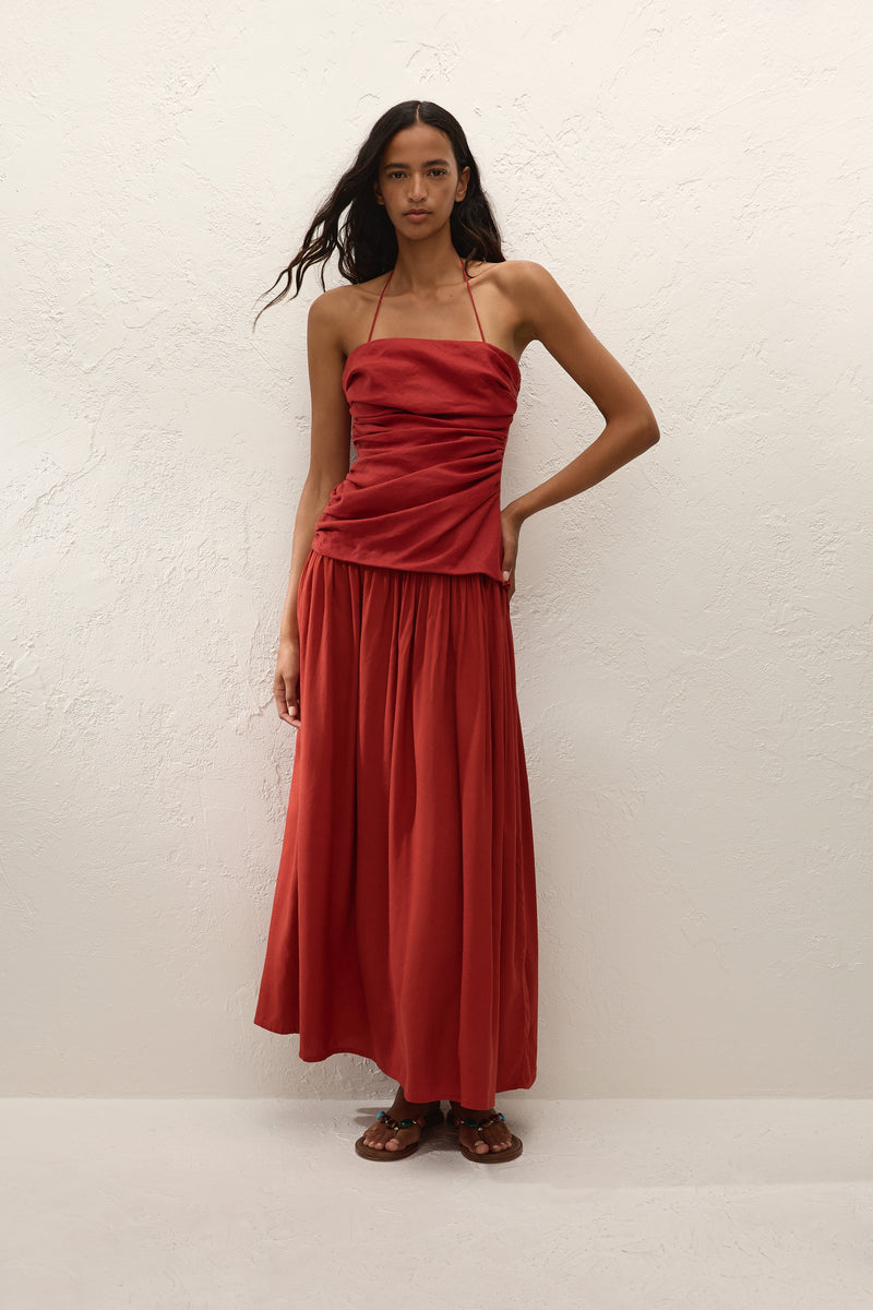 Notte Maxi Dress Chilli