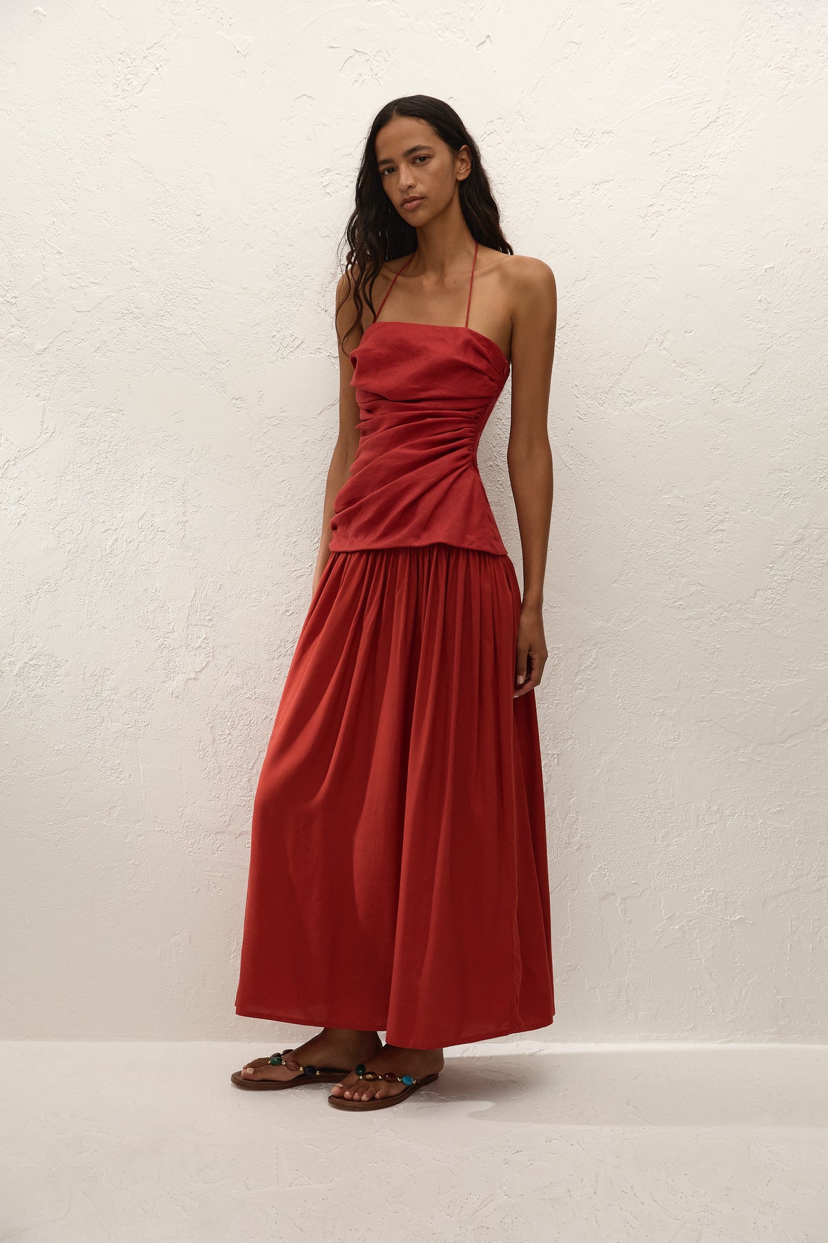 Notte Maxi Dress Chilli