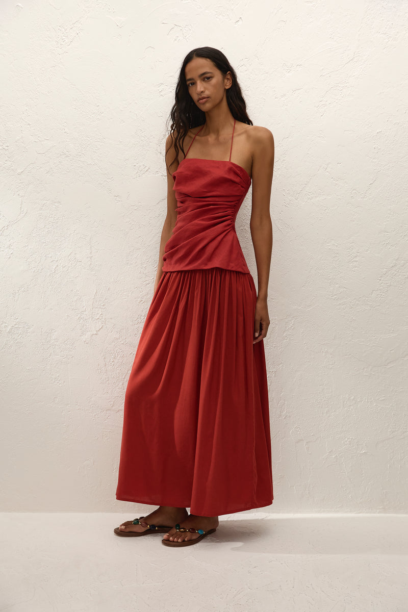 Notte Maxi Dress Chilli