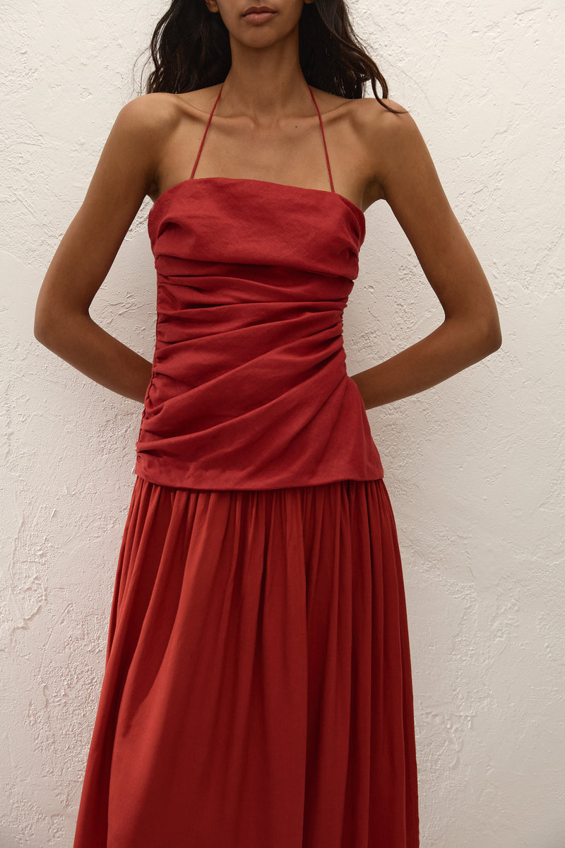 Notte Maxi Dress Chilli