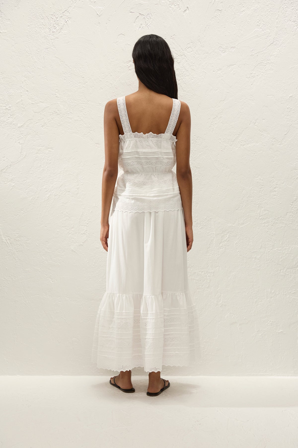 Dalila Skirt Fernanda Lace Antique White
