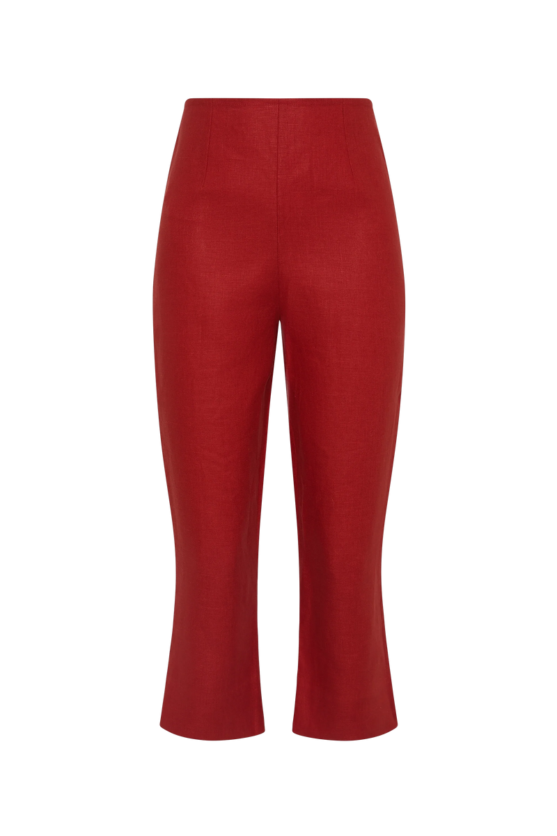 Valeria Capri Pant Chilli