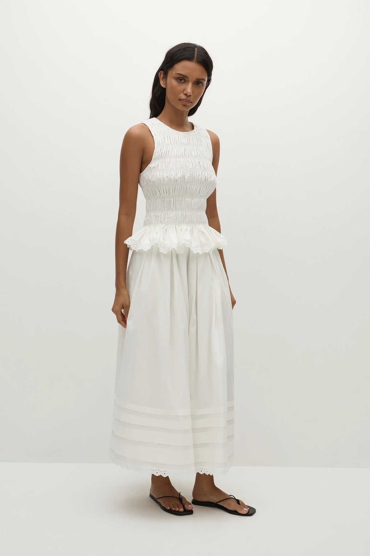 Ruth Skirt White - Final Sale