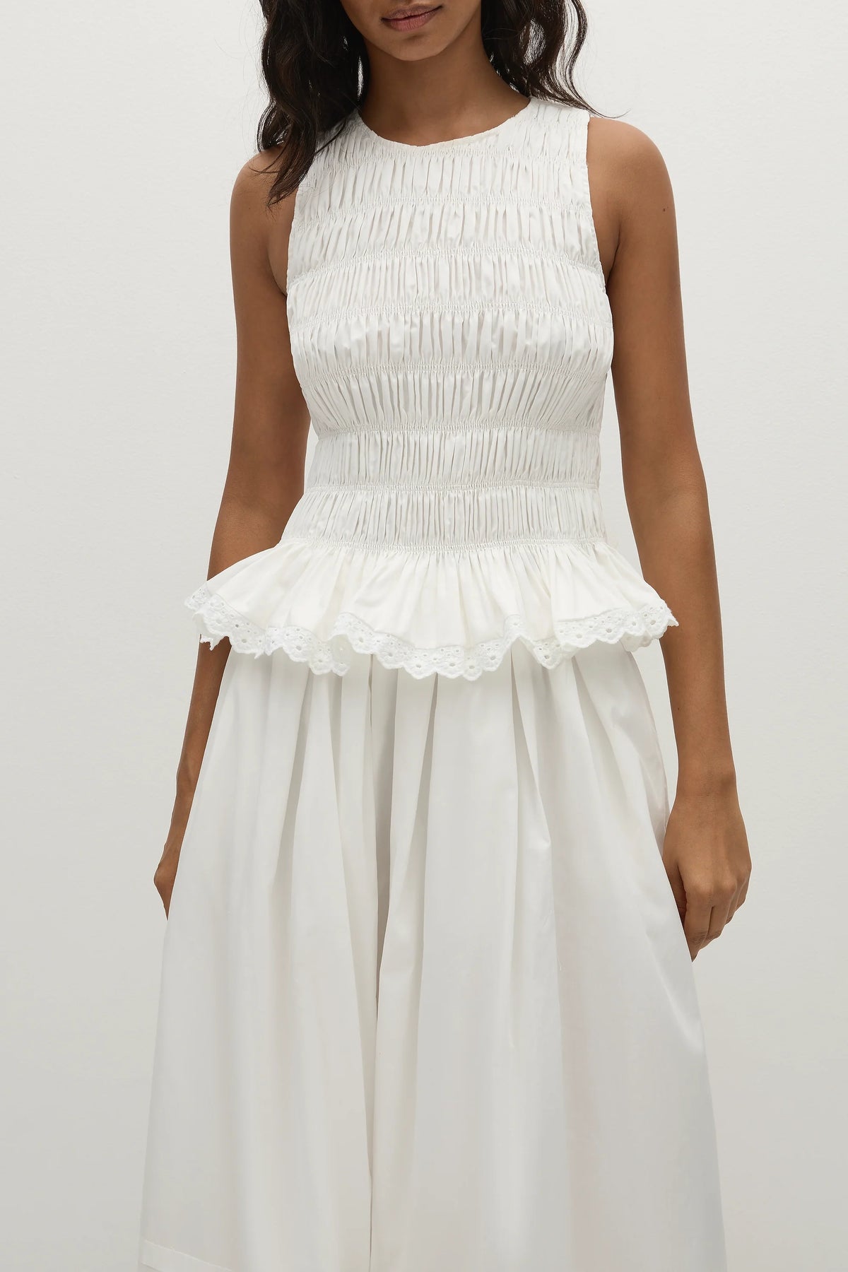 Thea Top White - Final Sale