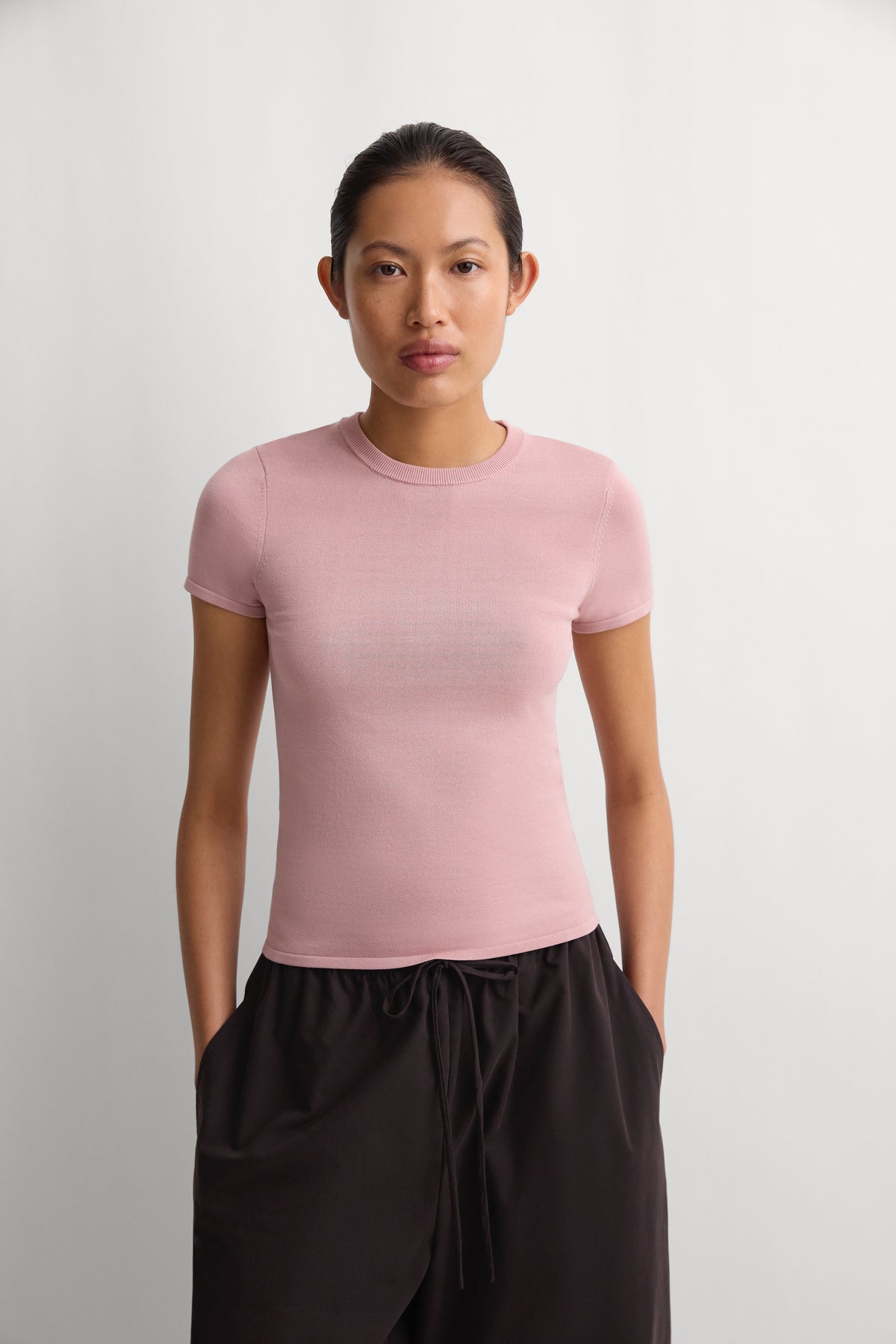 Leandra T-Shirt Faded Pink