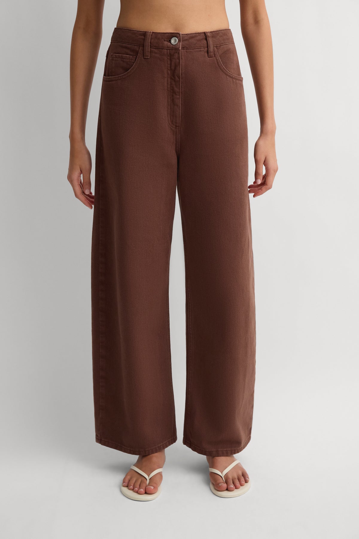 Malia Denim Pant Carob