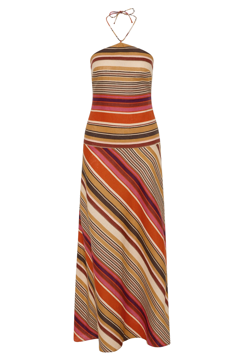 Clara Maxi Dress Murano Amber - Final Sale