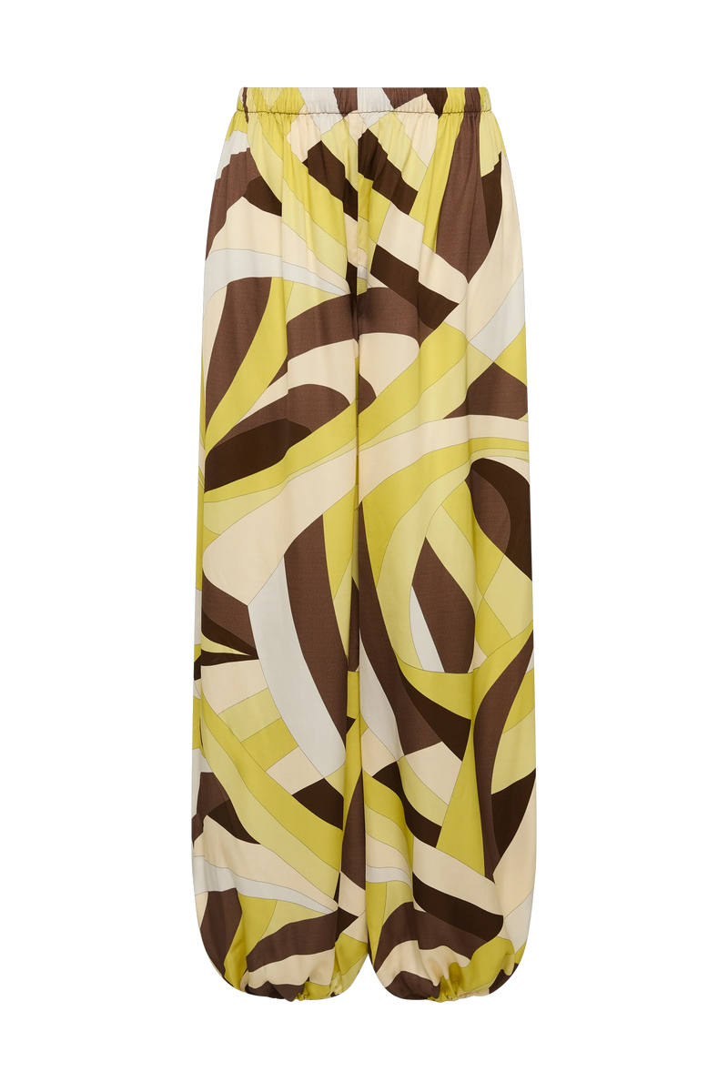 Kortez Balloon Pant Mila Geometric Print