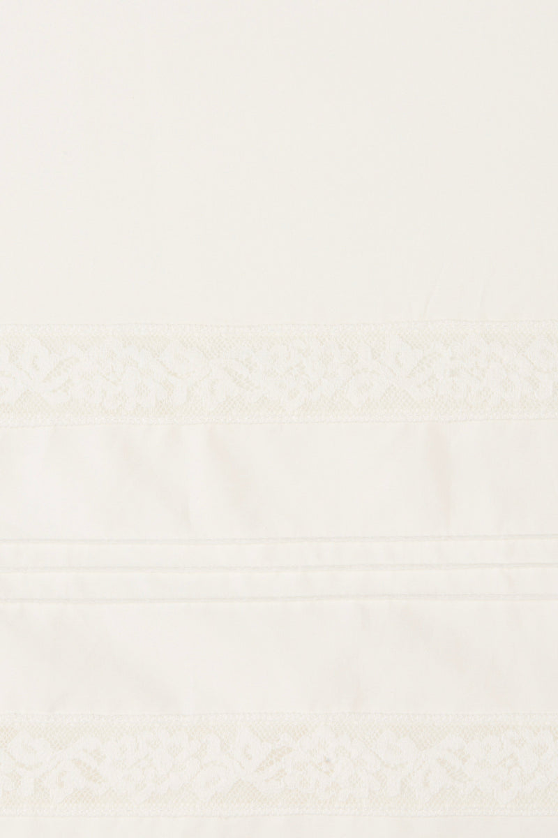 Arras Short Ixora Lace White
